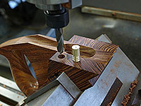 A1 Rear handle - drilling for fixings. A1 Rear handle - drilling for fixings.