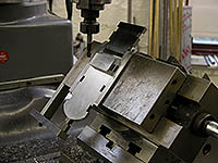 A6 Machining the bed. A6 Machining the bed.